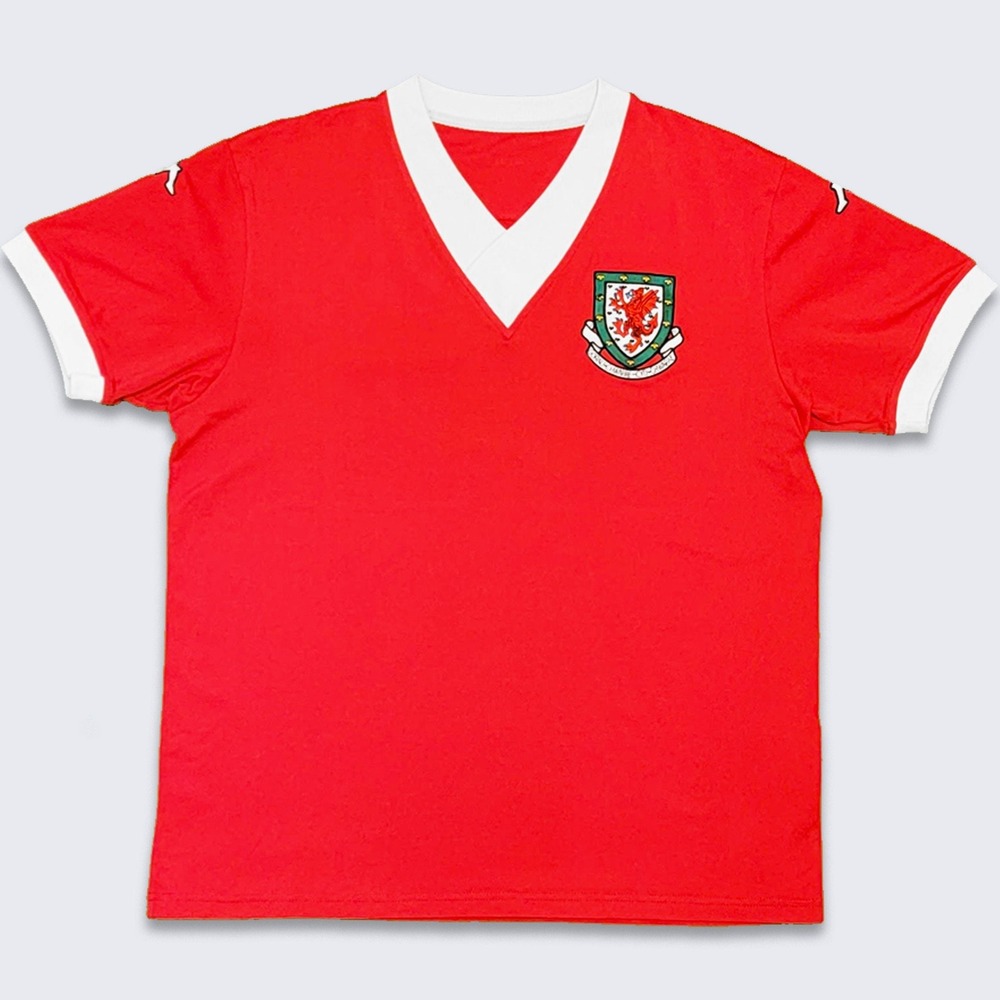 Wales Vintage Kappa Cymru Soccer Jersey